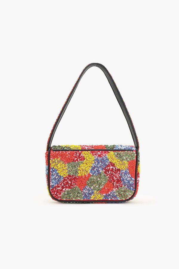 Harlequin Fringed Shoulder Bag - Image 2