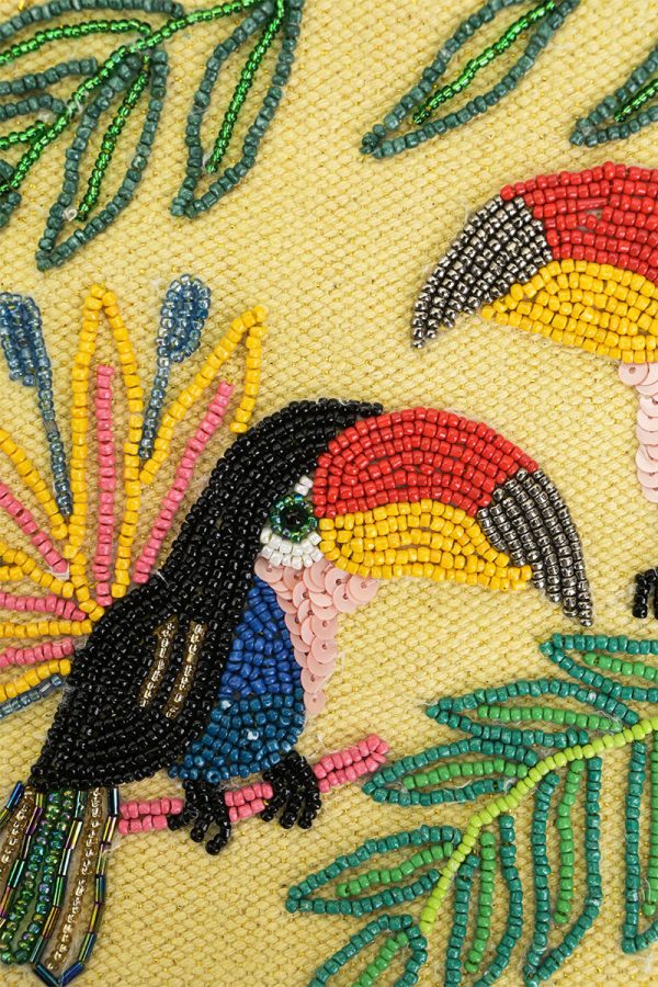 Tropical Toucan Fringe Cross Body - Image 2