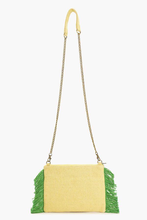 Tropical Toucan Fringe Cross Body - Image 4