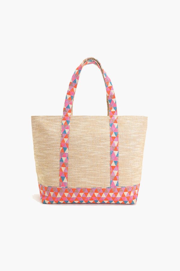 Crab Shell Embellished Boat Tote - Image 4