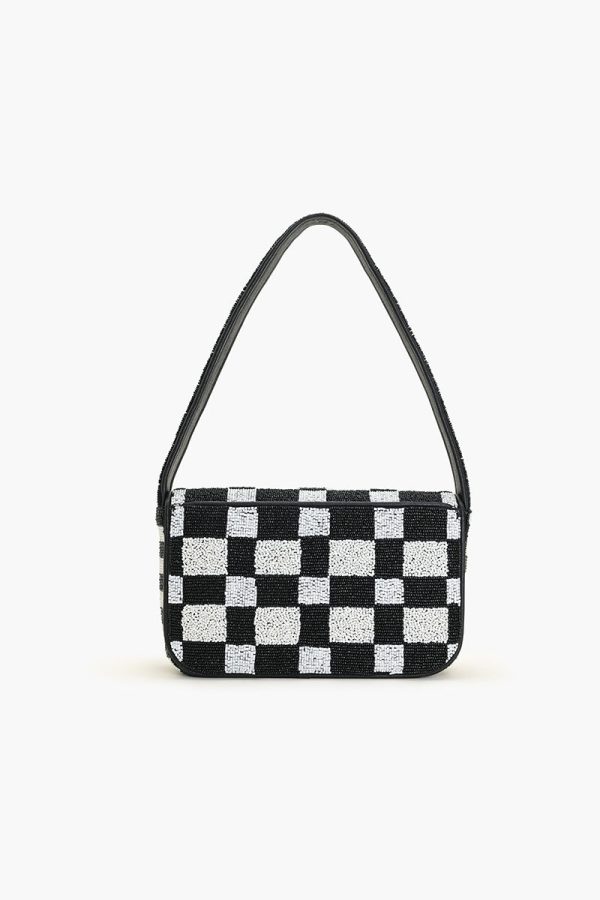 Zen Check Shoulder Bag - Image 4