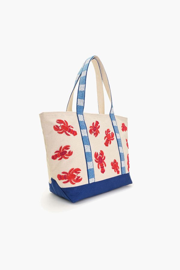 Coastal Claw Beaded Boat Bag - Image 3