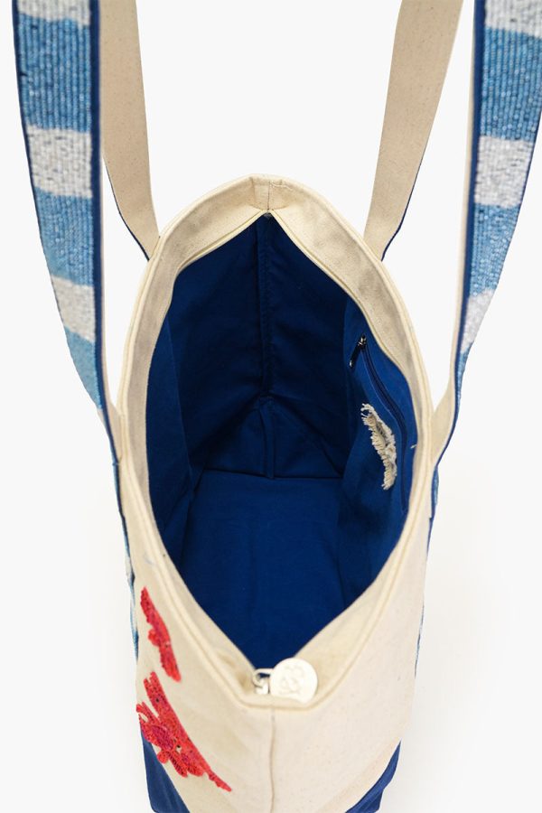 Coastal Claw Beaded Boat Bag - Image 5