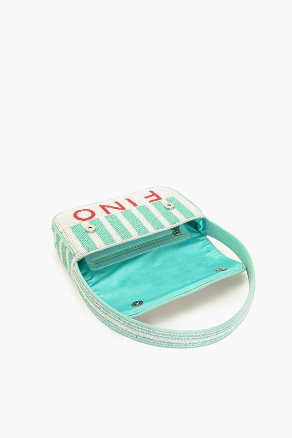 Porto Fino Beaded Shoulder Bag - Image 4