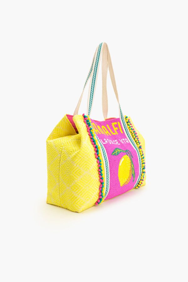 Amalfi Beaded Tote - Image 3