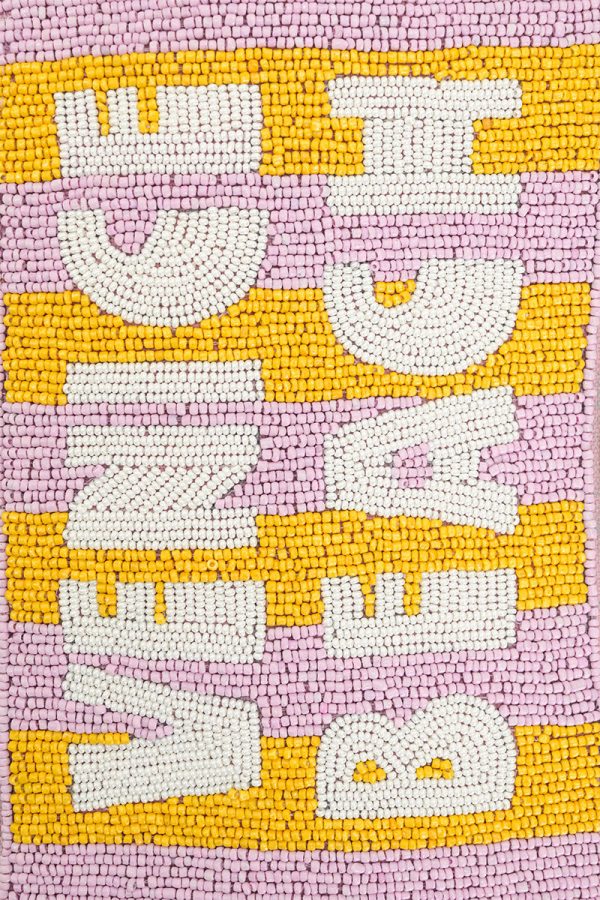 Venice Beach Beaded Baguette Bag - Image 3