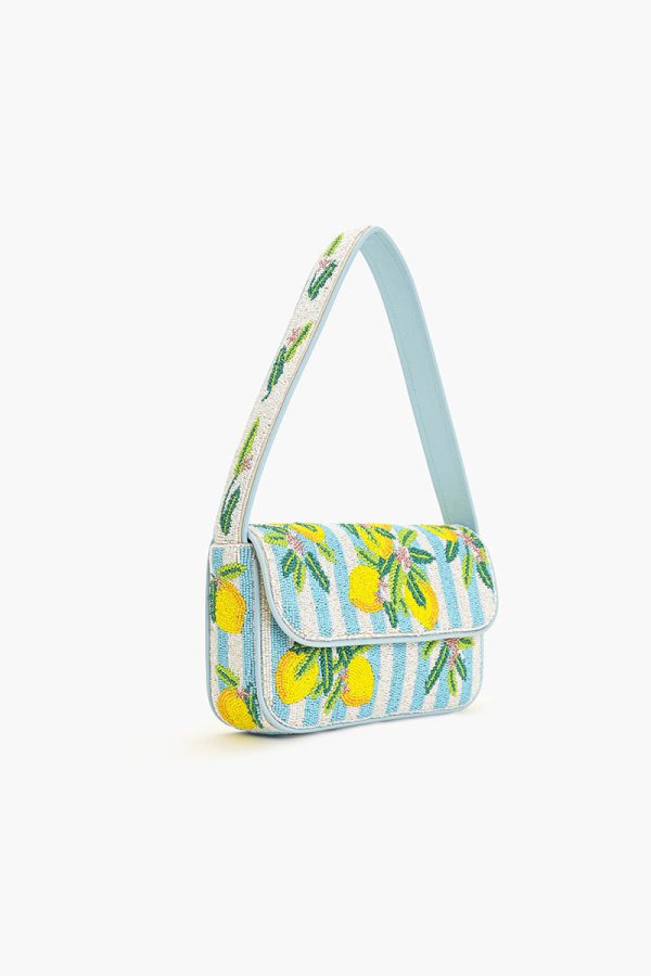 Limoncello Stripe Shoulder Bag - Image 3
