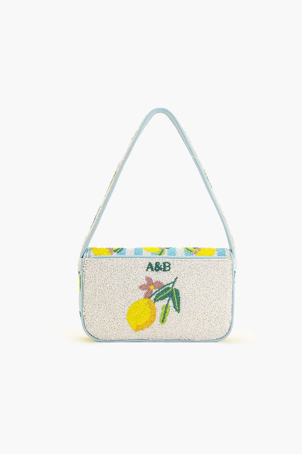 Limoncello Stripe Shoulder Bag - Image 4