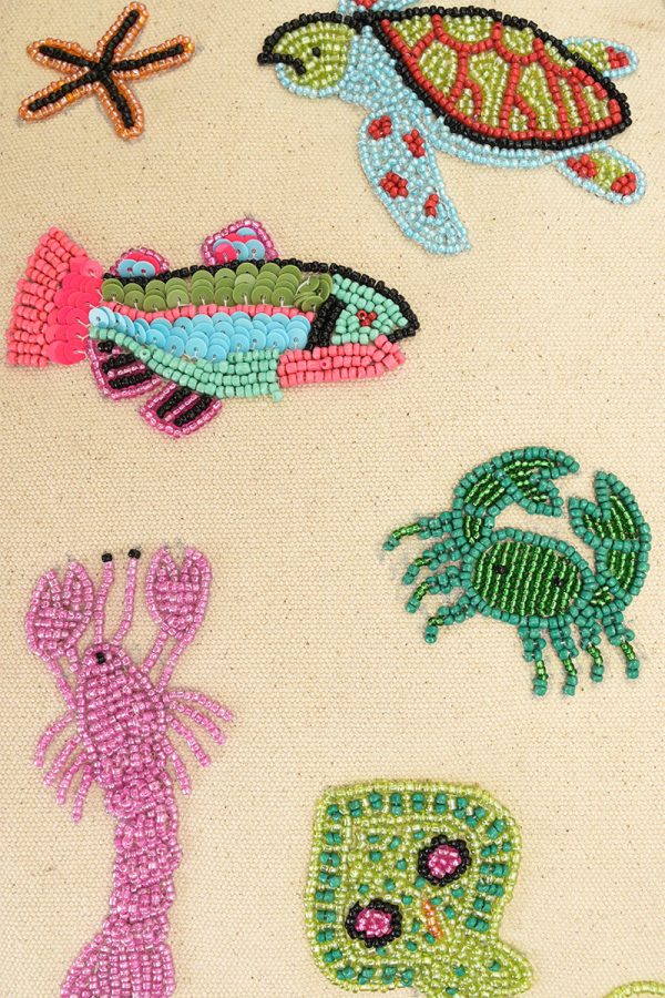 Underwater Tales Beaded Boat Bag - Image 2