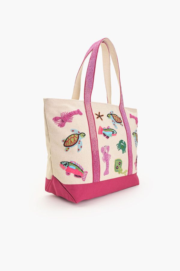 Underwater Tales Beaded Boat Bag - Image 3