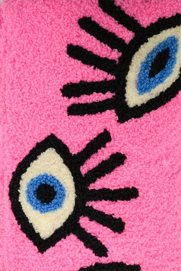 Whimsical Wonder Eye Pink Clutch - Image 3