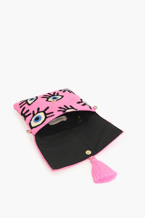 Whimsical Wonder Eye Pink Clutch - Image 6