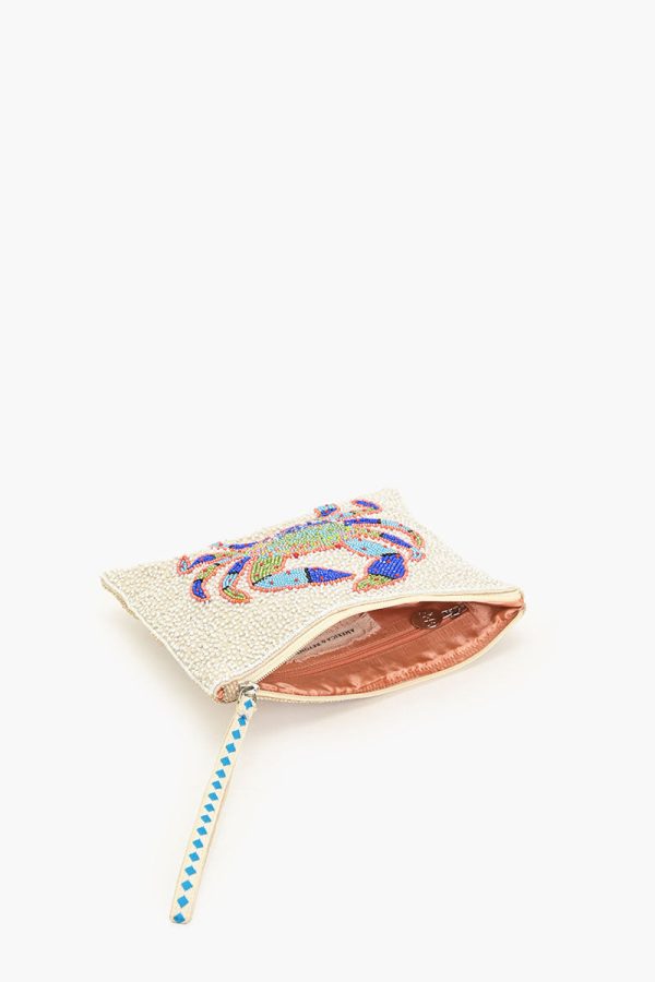 Crabby Waves Beaded Wristlet - Image 3