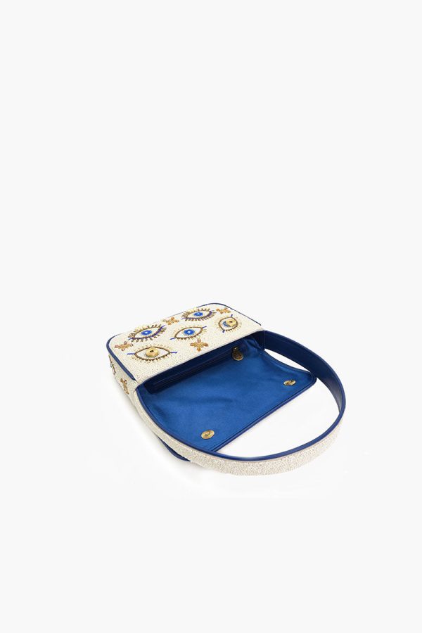 Shining Eyes Embellished Shoulder Bag - Image 5
