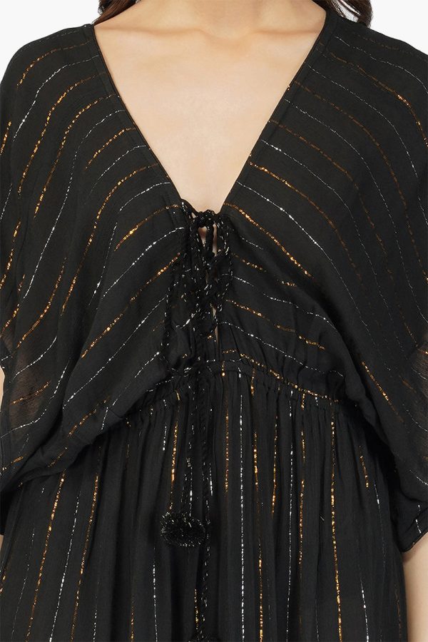 Dark Angel V-Neck Maxi Dress - Image 5