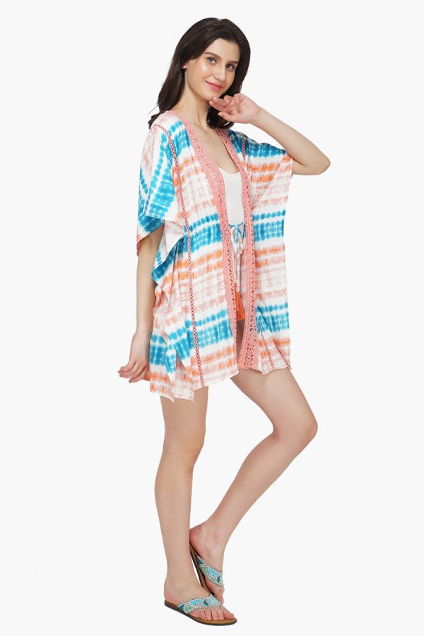 Coral Reef Tie Dye Cover Up - Image 2