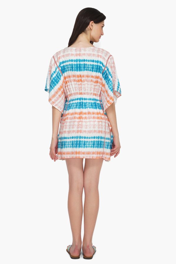 Coral Reef Tie Dye Cover Up - Image 4