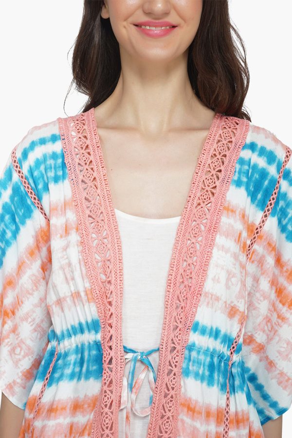 Coral Reef Tie Dye Cover Up - Image 5