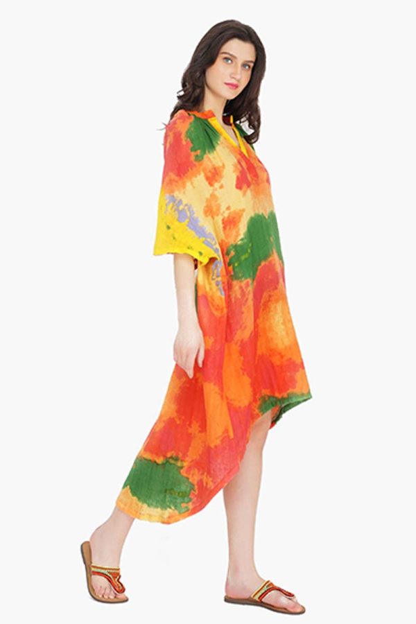 Paradise Tie Dye Long Tunic - Image 2