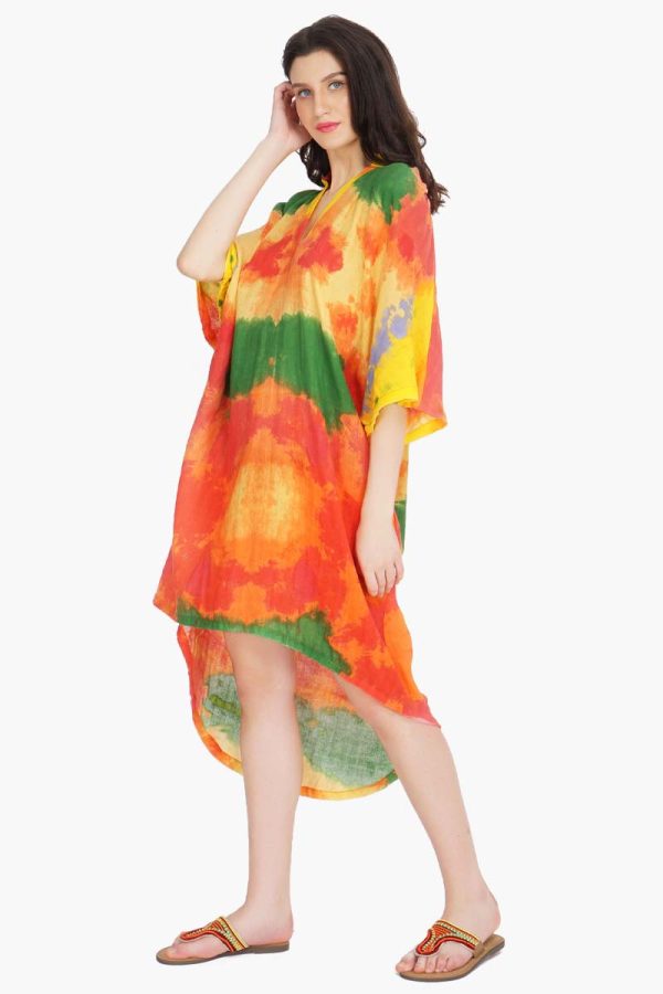 Paradise Tie Dye Long Tunic - Image 3