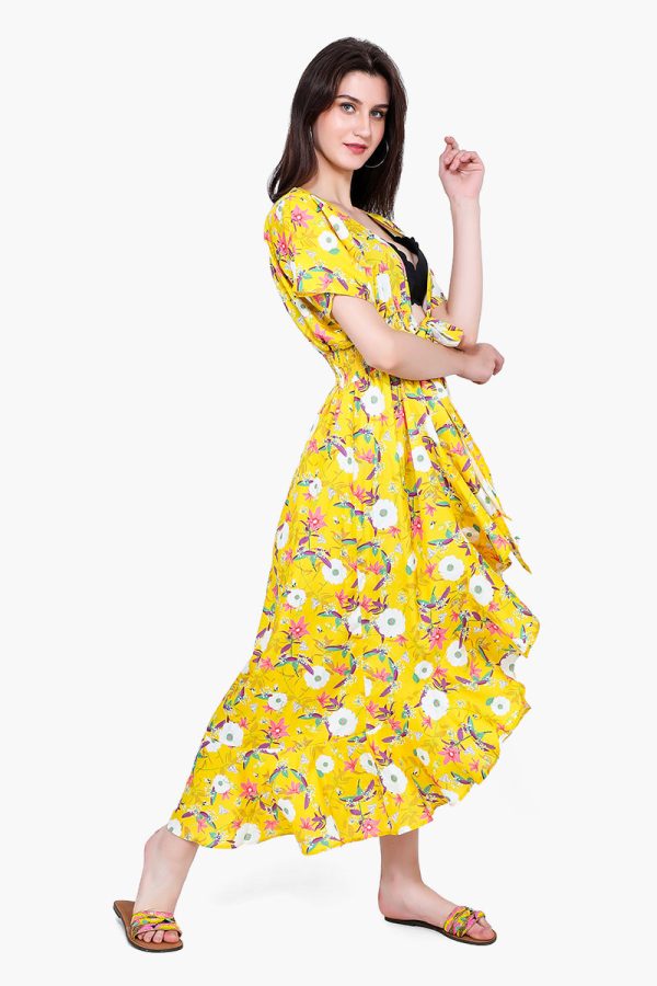 Sunshine Florals Cover Up - Image 2