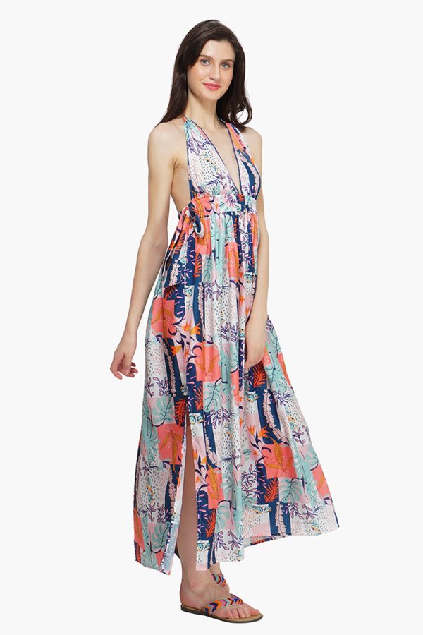 Playful Petals Maxi Dress - Image 2