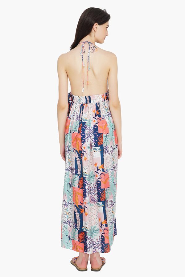 Playful Petals Maxi Dress - Image 4