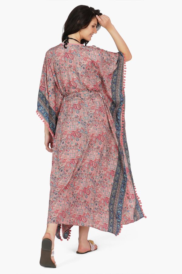Nina Maxi Kimono Cover Up - Image 4