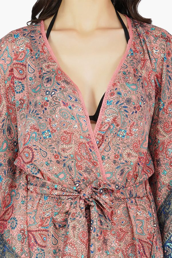 Nina Maxi Kimono Cover Up - Image 5