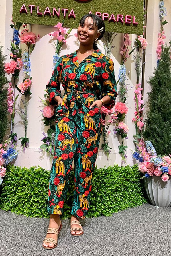 Jaguar Dreams Animal Print Full Sleeves Jumpsuit - Image 7