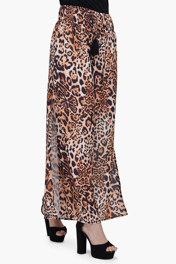 Brown Leopard Pants - Image 2
