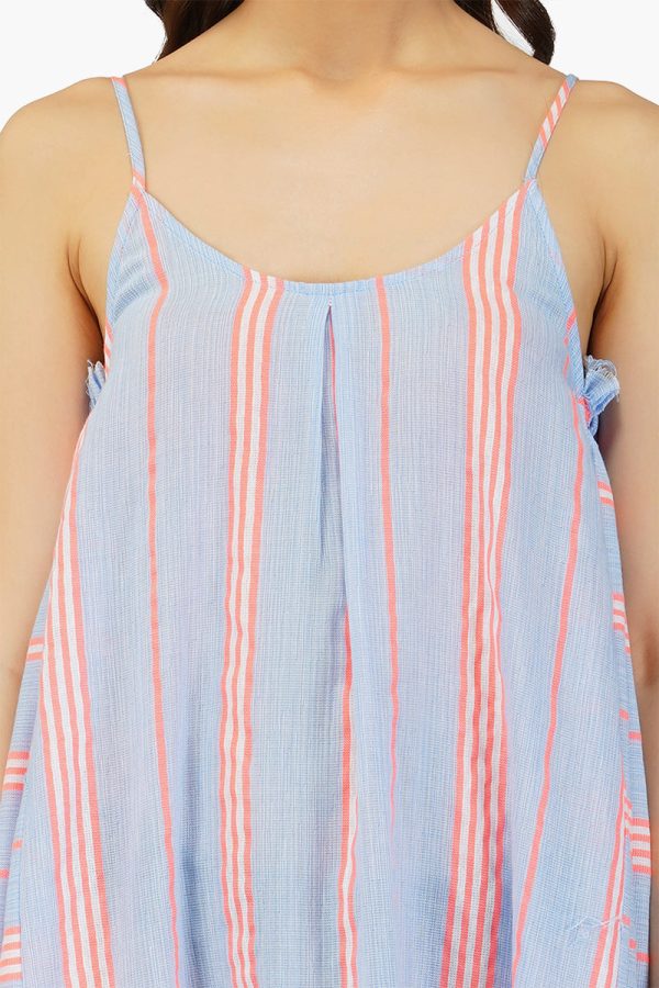 Ether Cotton Striped Maxi Dress - Image 5
