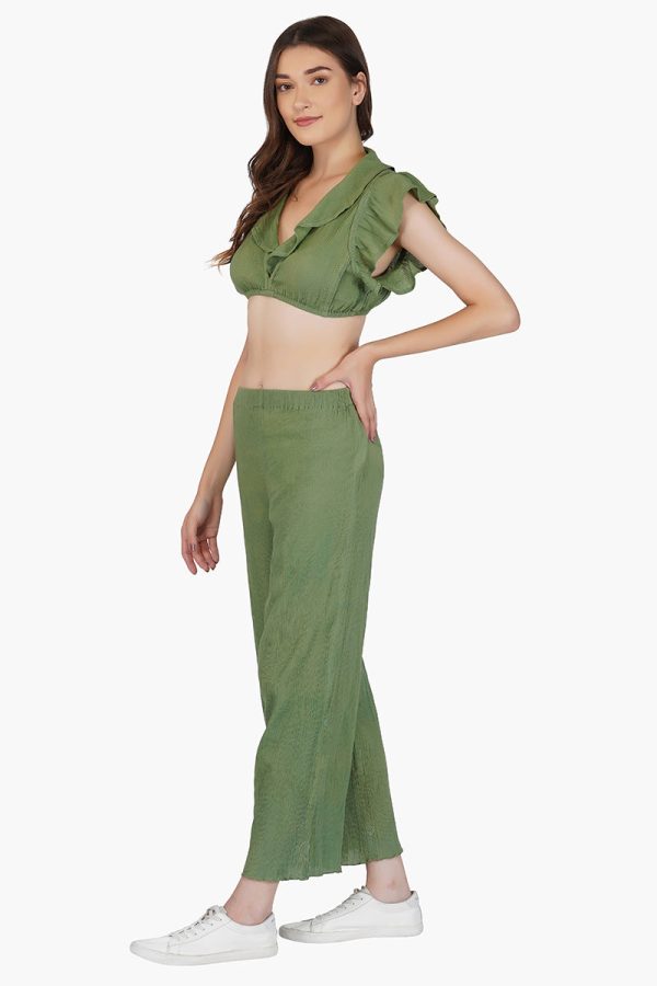 Olivia Cotton Cropped Top - Image 2