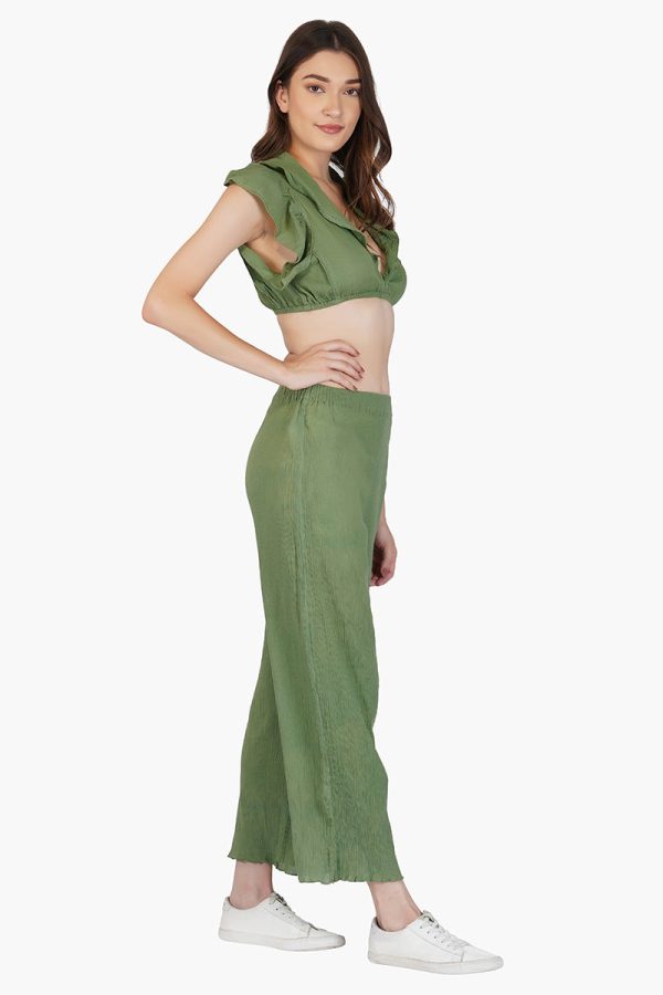 Olivia Cotton Cropped Top - Image 3