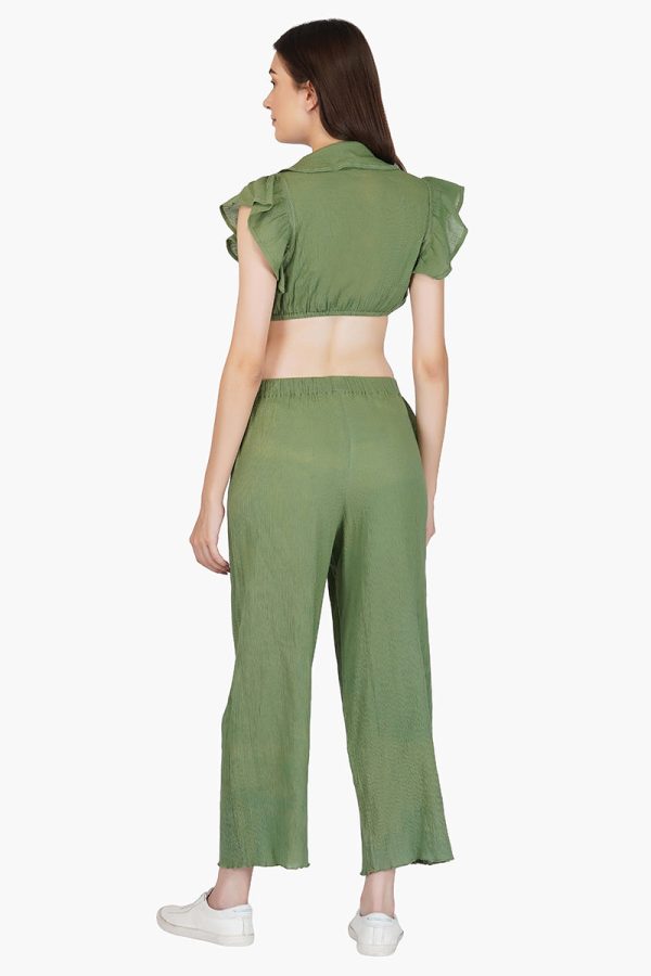 Olivia Cotton Cropped Top - Image 4