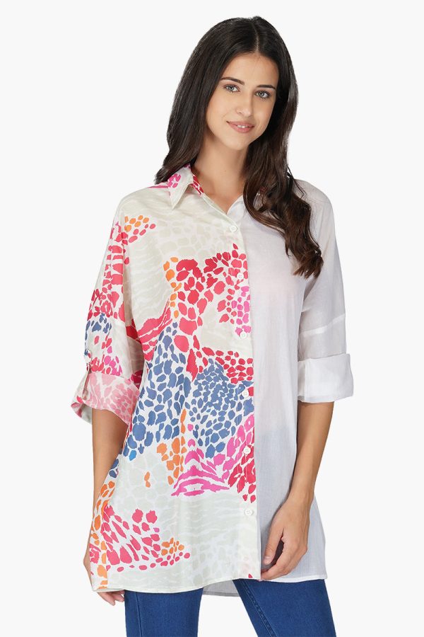 Wild Berry Animal Print Shirt - Image 2
