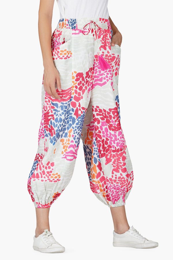 Wild Berry Animal Print Pants - Image 2