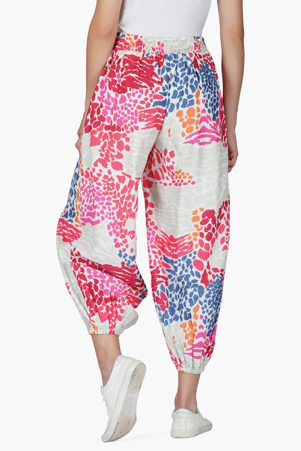 Wild Berry Animal Print Pants - Image 4