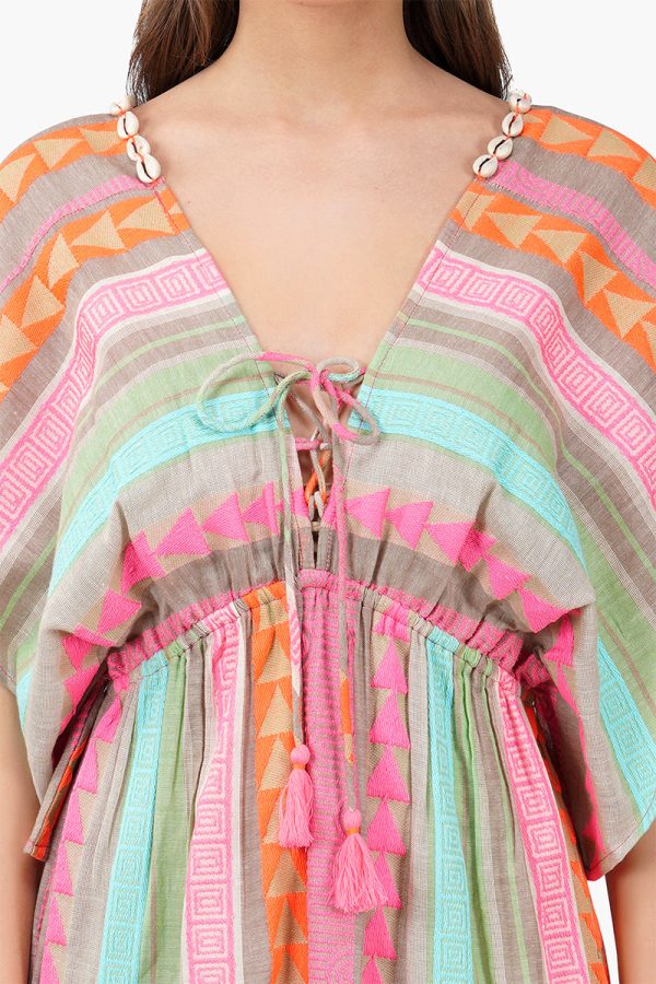 Dora Yarn Dyed Striped Maxi Dress - Image 5