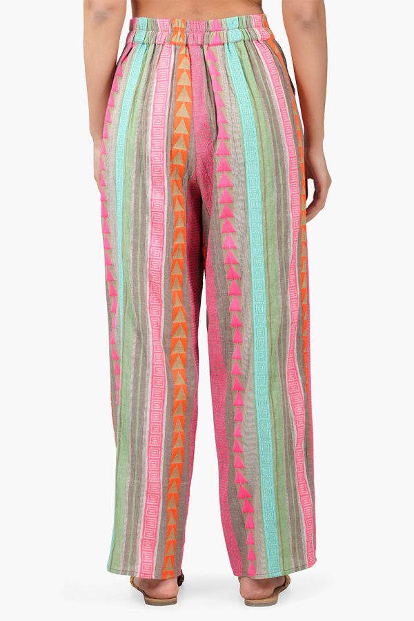 Dora Yarn Dyed Striped Pants - Image 4