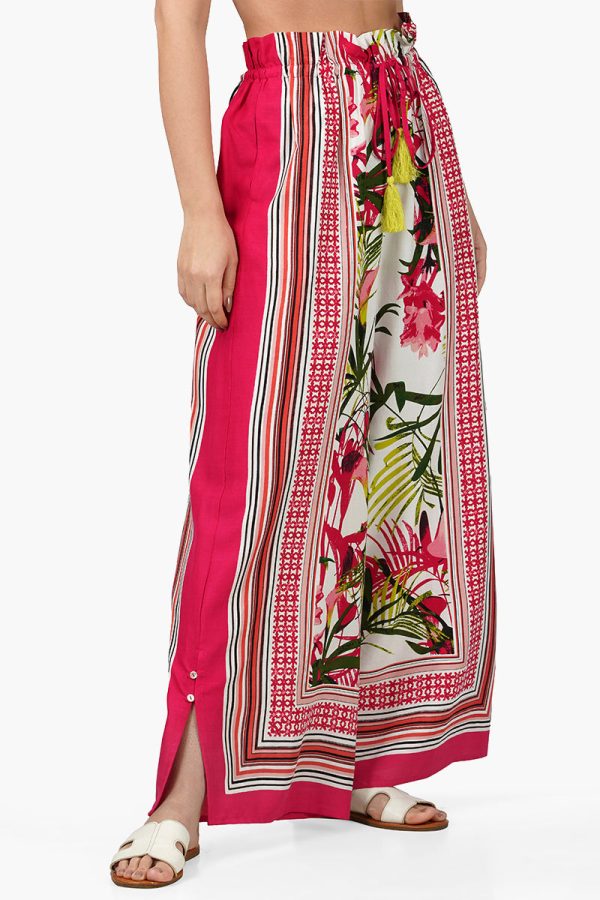 Paradise Floral Printed Pants - Image 2