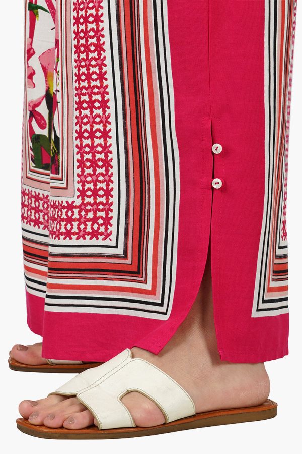 Paradise Floral Printed Pants - Image 4