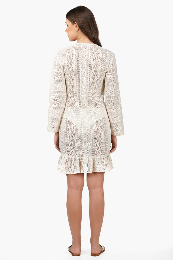 Juana Lace Cover Up Dress - Image 4