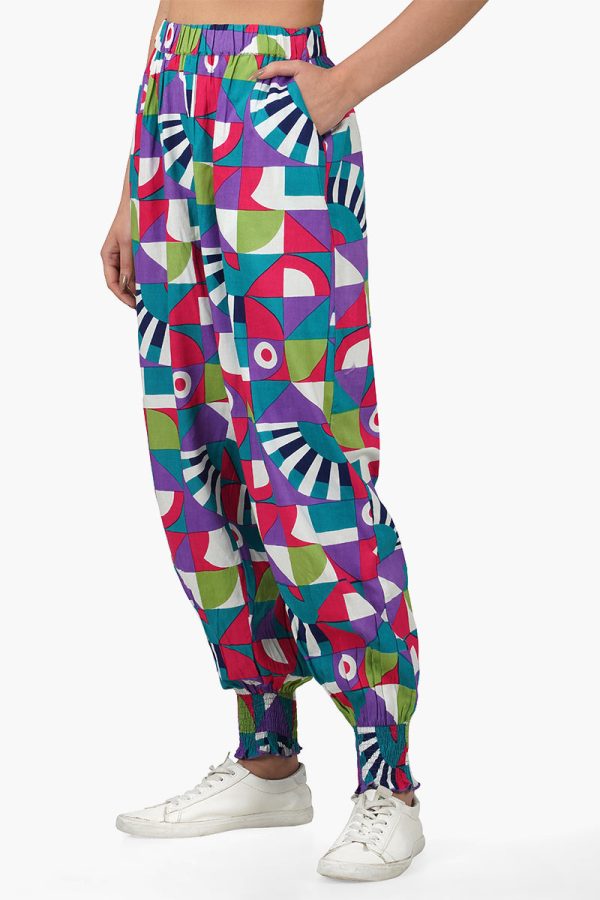 Geo Toucan Viscose Pants - Image 3