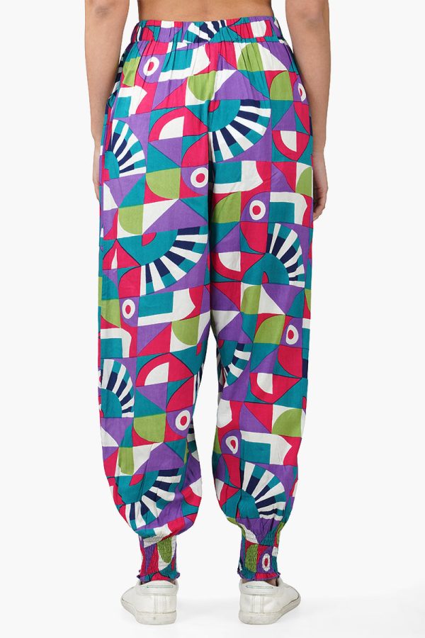 Geo Toucan Viscose Pants - Image 4