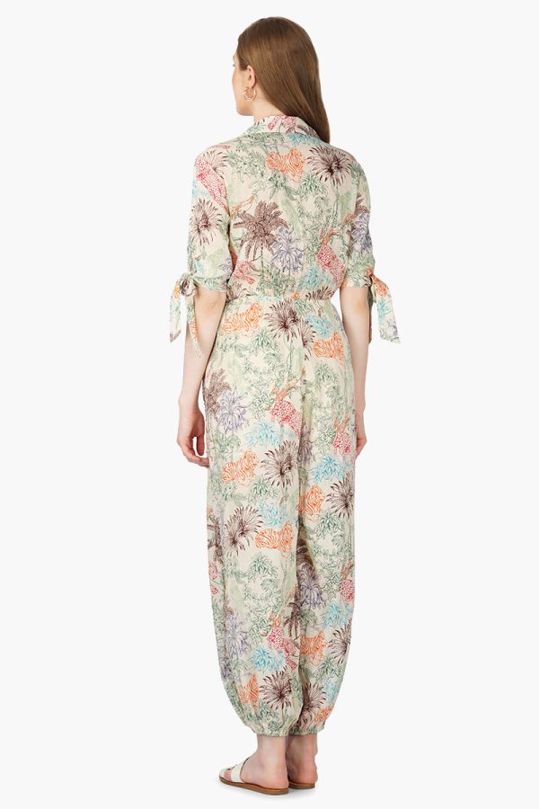 Leo Jungle Printed Jumpsuit - Image 4