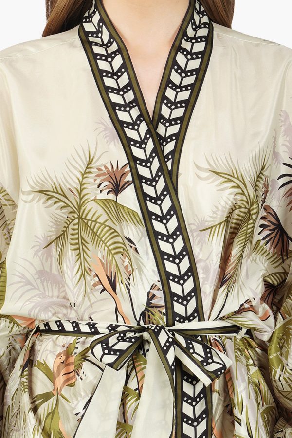 Olivia Printed Kimono Cover up - Image 5