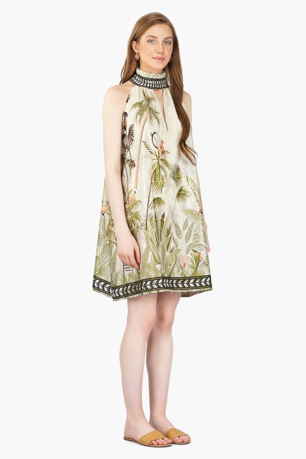 Olivia Printed Kimono Dress - Image 2