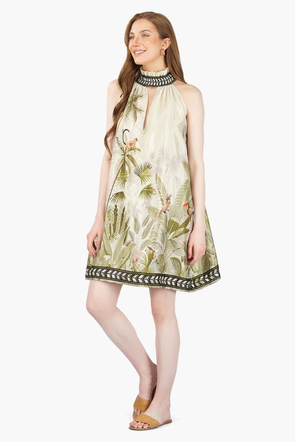 Olivia Printed Kimono Dress - Image 3
