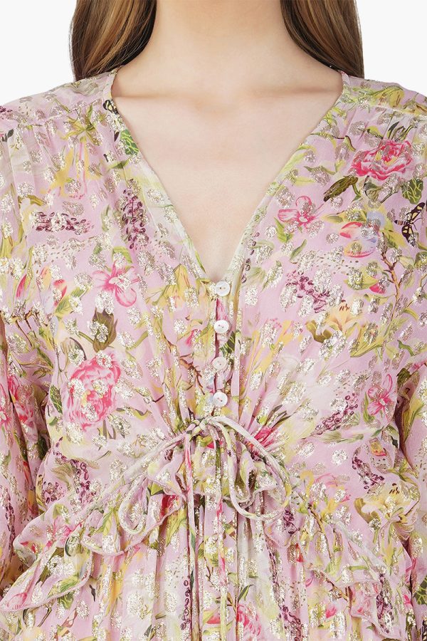Blooming Florals Maxi Dress - Image 5